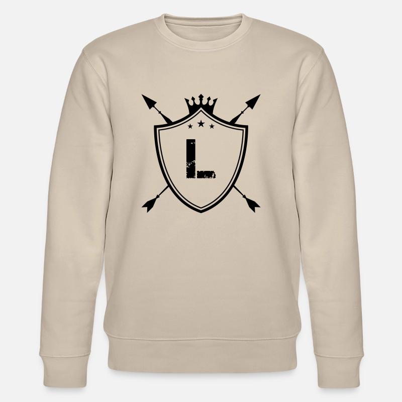 wappen l - Stanley/Stella Unisex Bio-Sweatshirt CHANGER  - Beige