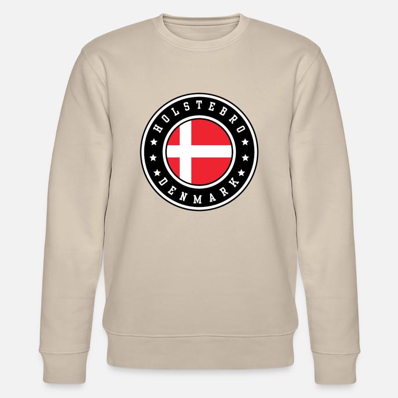 Holstebro, Dänemark - Stanley/Stella Unisex Bio-Sweatshirt CHANGER  - Beige