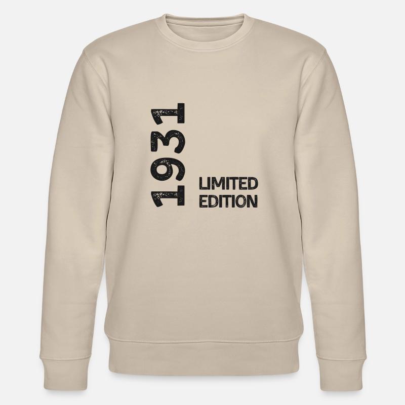 1931 Limitierte Auflage - Stanley/Stella Unisex Bio-Sweatshirt CHANGER  - Beige