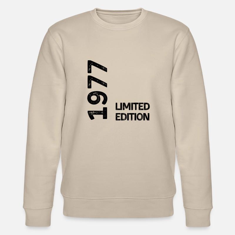 1977 Limitierte Auflage - Stanley/Stella Unisex Bio-Sweatshirt CHANGER - Beige