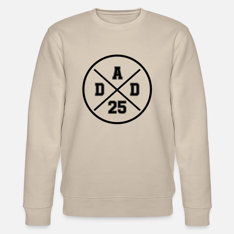dad 25 - Stanley/Stella Unisex Bio-Sweatshirt CHANGER  - Beige