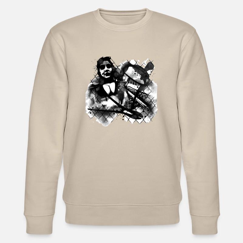 Mrs.Graffstyle Ⅳ - Stanley/Stella Unisex Bio-Sweatshirt CHANGER  - Beige