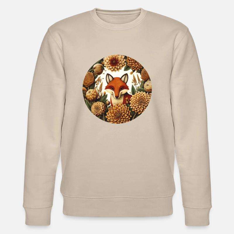 Rotfuchs - Stanley/Stella Unisex Bio-Sweatshirt CHANGER  - Beige