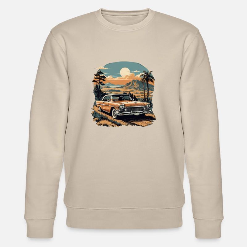 Oldtimer Leidenschaft: Stilvolle Kollektion - Stanley/Stella Unisex Bio-Sweatshirt CHANGER  - Beige