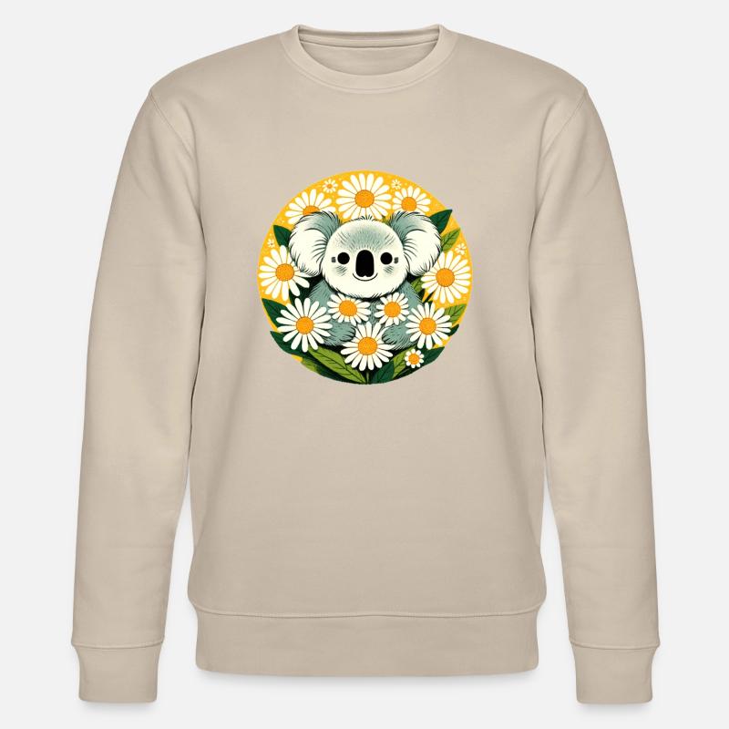 Koala - Sweat bio CHANGER Stanley/Stella Unisexe - beige