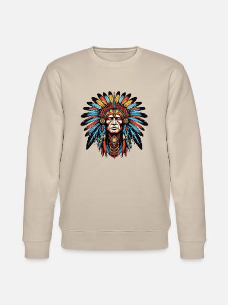 Indian - Stanley/Stella CHANGER Unisex Organic Sweatshirt - beige