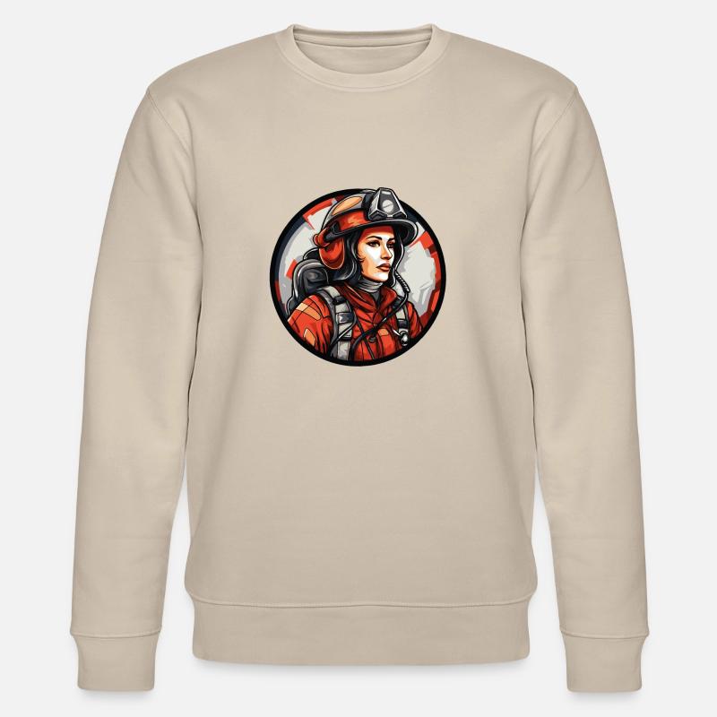 Pompière - Sweat bio CHANGER Stanley/Stella Unisexe - beige