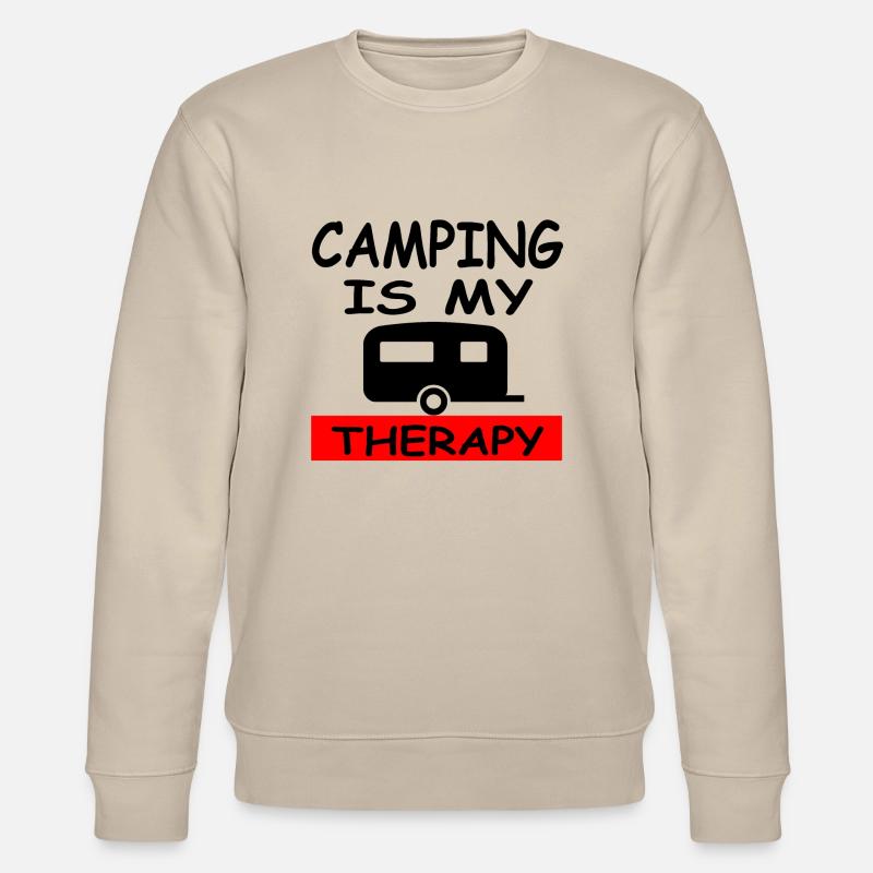 Camping - Stanley/Stella Unisex Bio-Sweatshirt CHANGER  - Beige