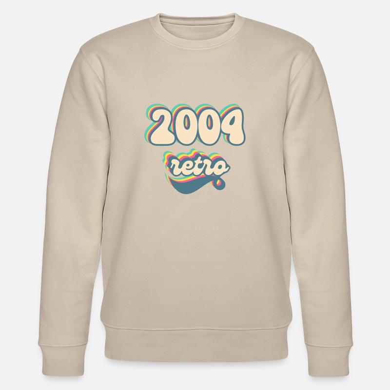 2004 Retro Gift Idea - Stanley/Stella CHANGER Unisex Organic Sweatshirt - beige