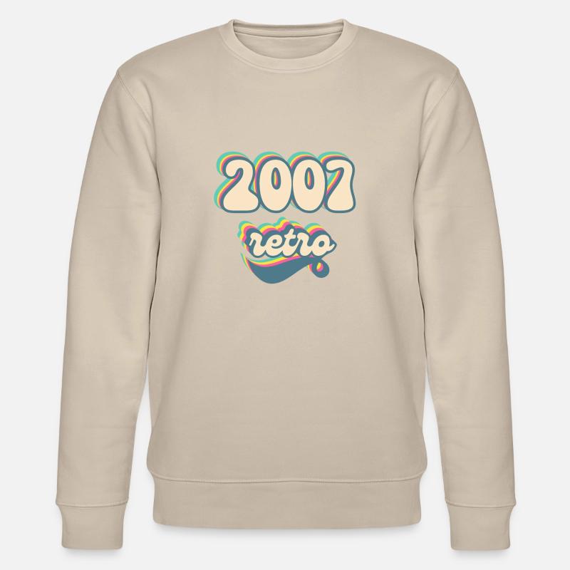 2007 Retro Geschenkidee - Stanley/Stella Unisex Bio-Sweatshirt CHANGER  - Beige