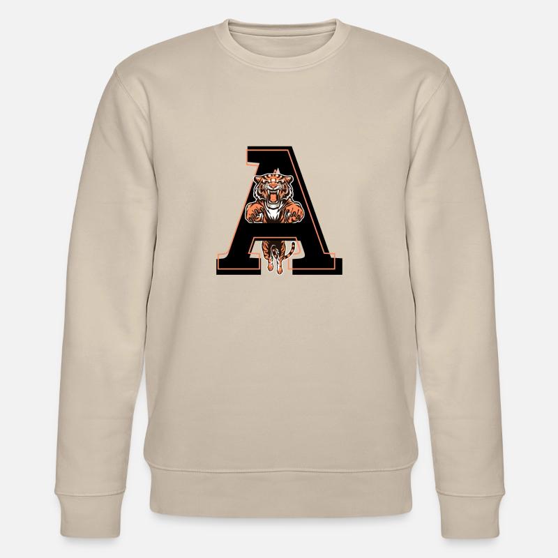 Brief an Tiger - Geschenkidee - Stanley/Stella Unisex Bio-Sweatshirt CHANGER  - Beige