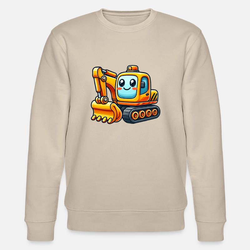 Bagger Comic - Stanley/Stella Unisex Bio-Sweatshirt CHANGER  - Beige