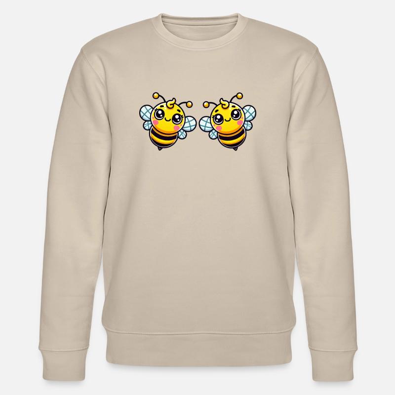 Abeille 2 - Sweat bio CHANGER Stanley/Stella Unisexe - beige