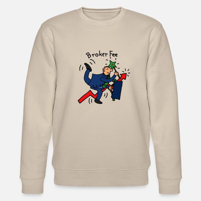 Broker Fee - Stanley/Stella Unisex Bio-Sweatshirt CHANGER  - Beige