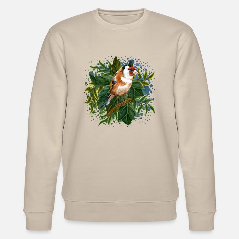 Bunter Vogel - Stanley/Stella Unisex Bio-Sweatshirt CHANGER  - Beige