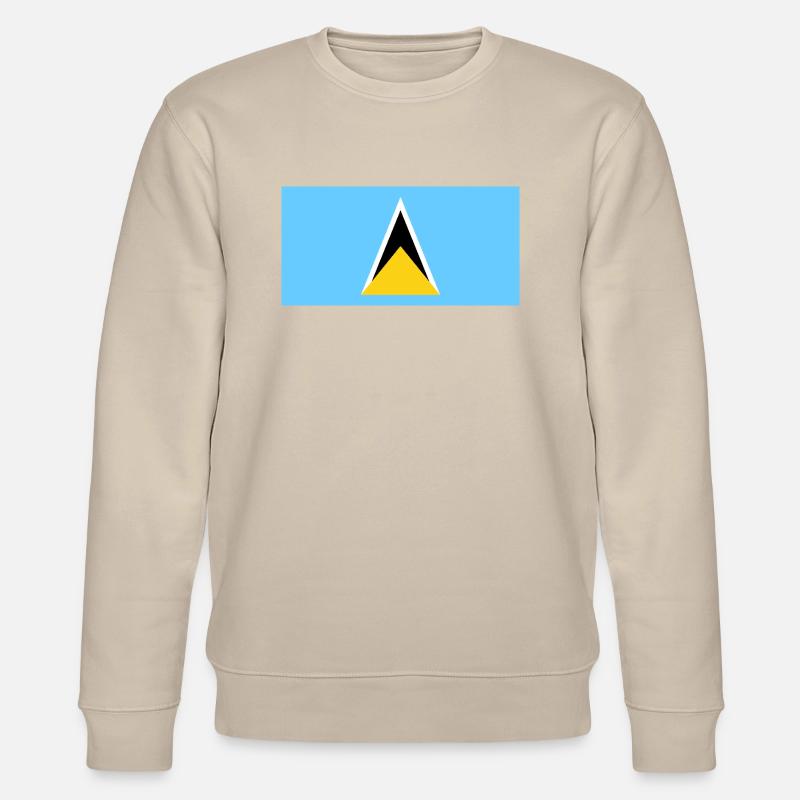 St. Lucia - Stanley/Stella Unisex Bio-Sweatshirt CHANGER  - Beige