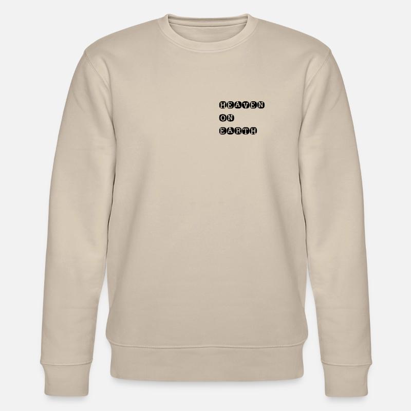 Heaven on earth - Stanley/Stella Unisex Bio-Sweatshirt CHANGER  - Beige