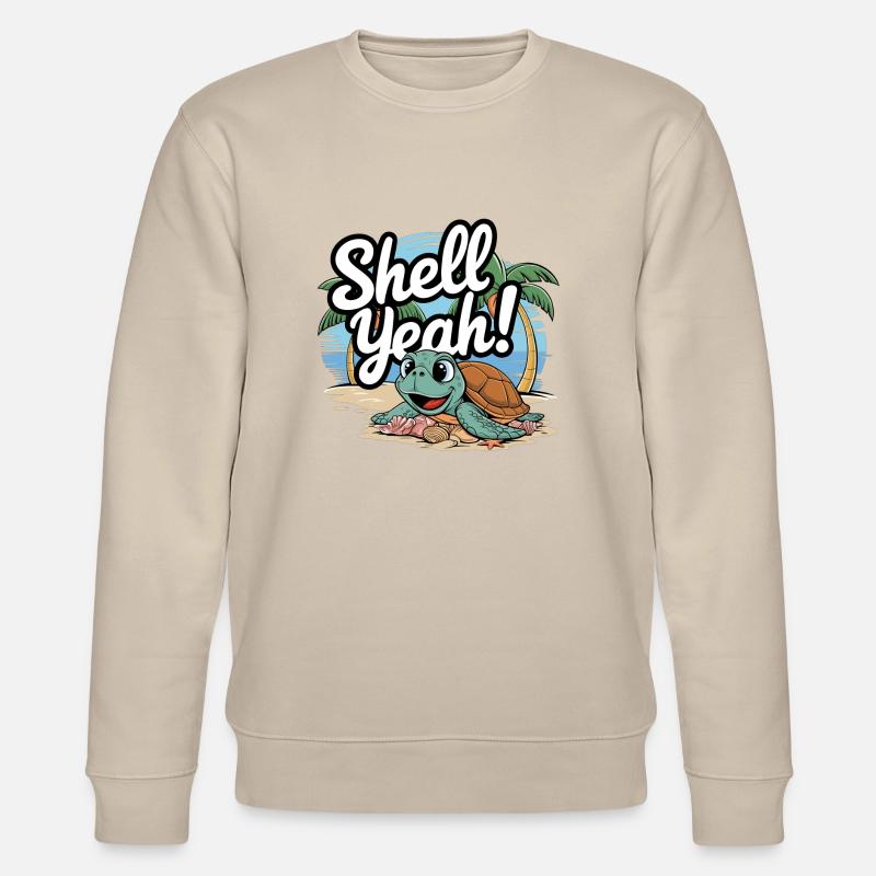 Shell Yeah - Stanley/Stella Unisex Bio-Sweatshirt CHANGER  - Beige