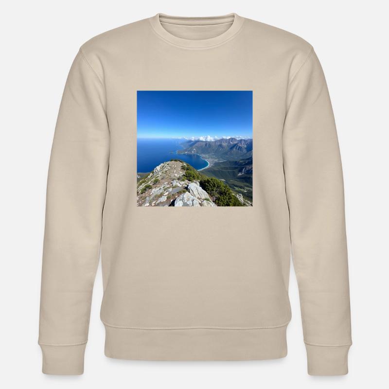 Magnifique paysage côtier - Sweat bio CHANGER Stanley/Stella Unisexe - beige