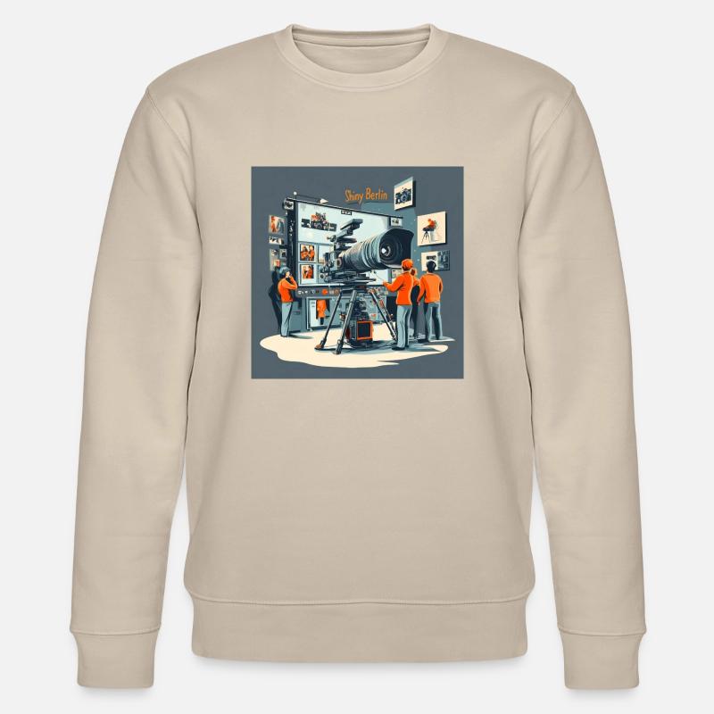 The camera studio - Stanley/Stella Unisex Bio-Sweatshirt CHANGER  - Beige