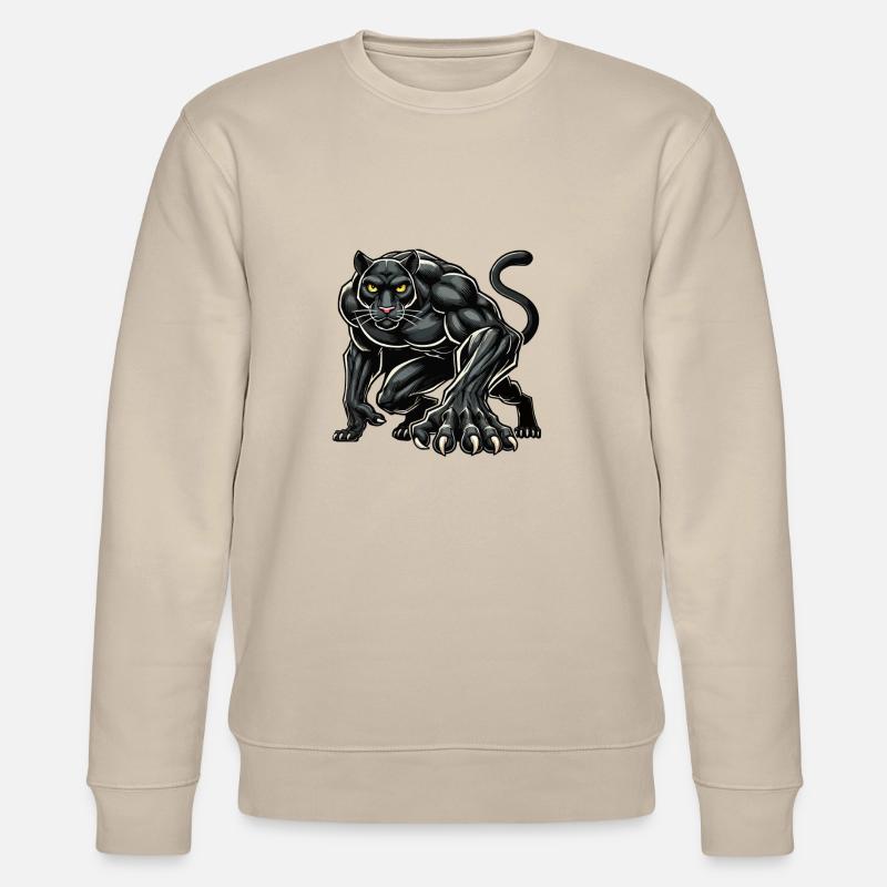 panther - Stanley/Stella Unisex Bio-Sweatshirt CHANGER  - Beige