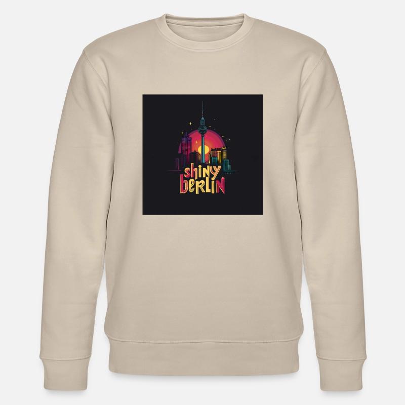 Shiny Berlin - Stanley/Stella Unisex Bio-Sweatshirt CHANGER  - Beige