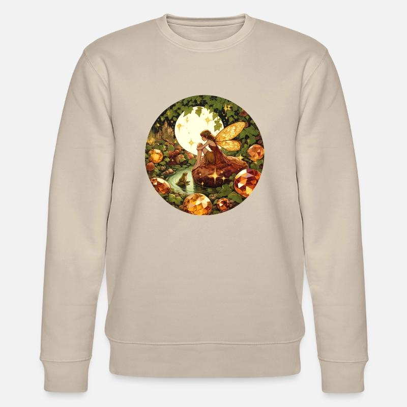 Sumpf-Fee - Stanley/Stella Unisex Bio-Sweatshirt CHANGER  - Beige