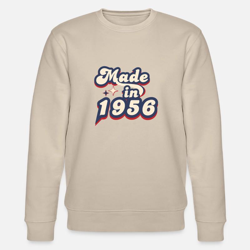 Made in 1956 retro - Sweat bio CHANGER Stanley/Stella Unisexe - beige