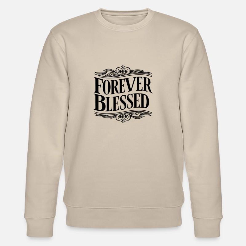 Éternellement béni - Sweat bio CHANGER Stanley/Stella Unisexe - beige