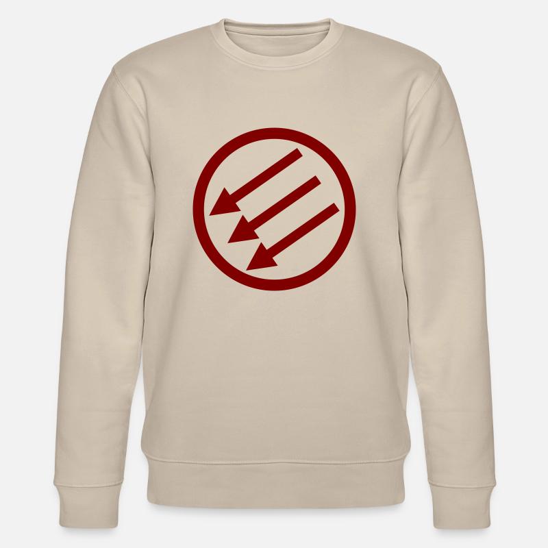 Järnfronten / Eiserne Front / Iron Front - Stanley/Stella CHANGER Unisex Organic Sweatshirt - beige