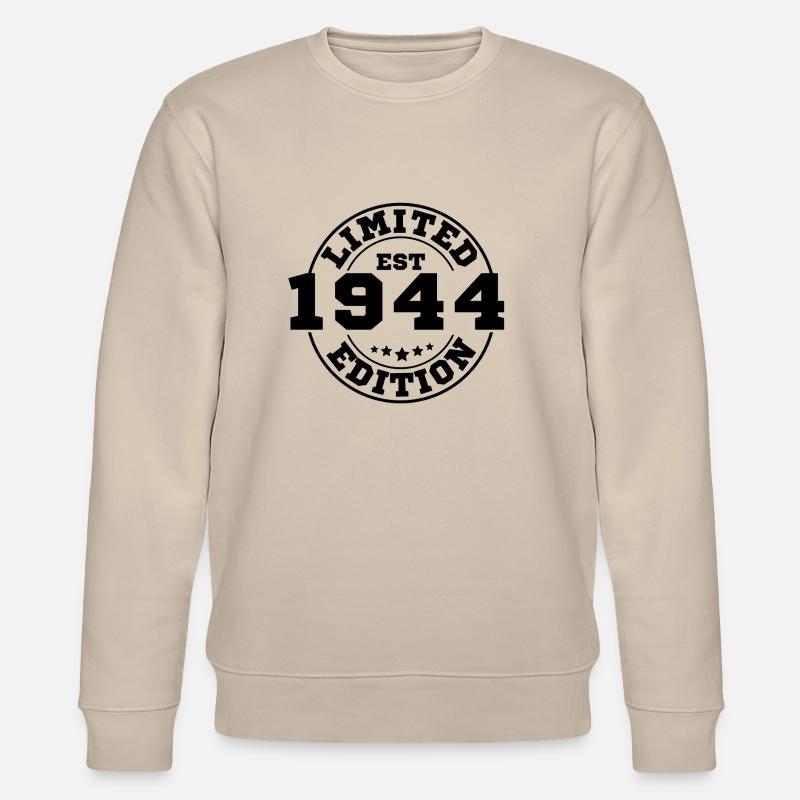 1944 Limitierte Auflage - Stanley/Stella Unisex Bio-Sweatshirt CHANGER  - Beige