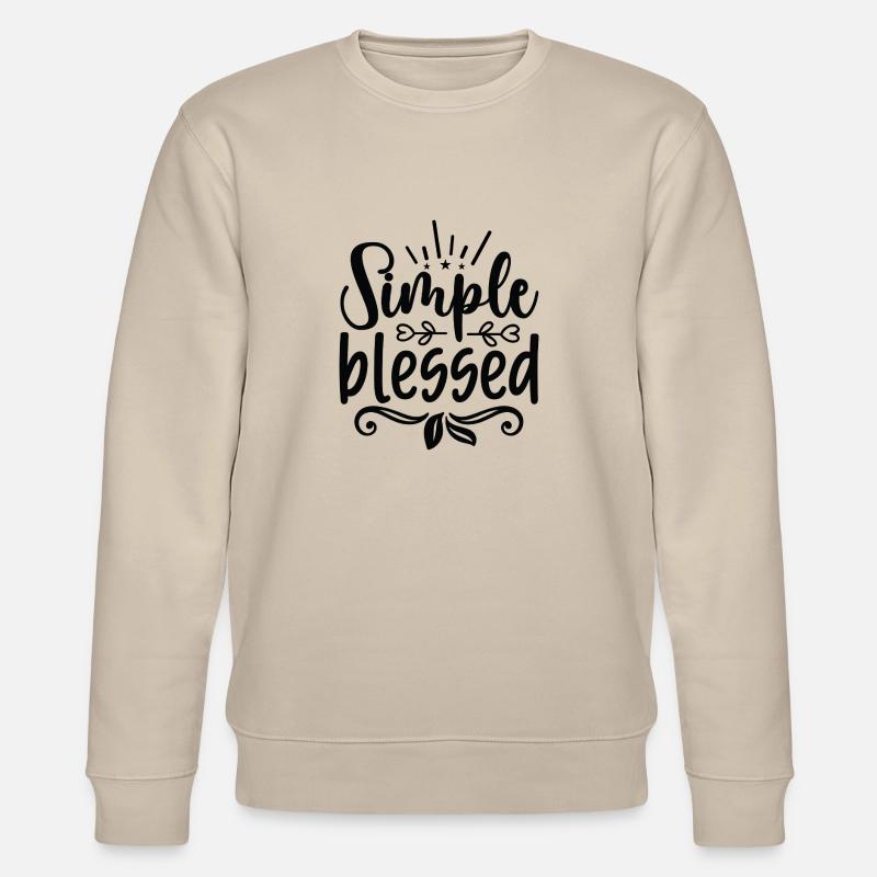 Simplement béni - Sweat bio CHANGER Stanley/Stella Unisexe - beige