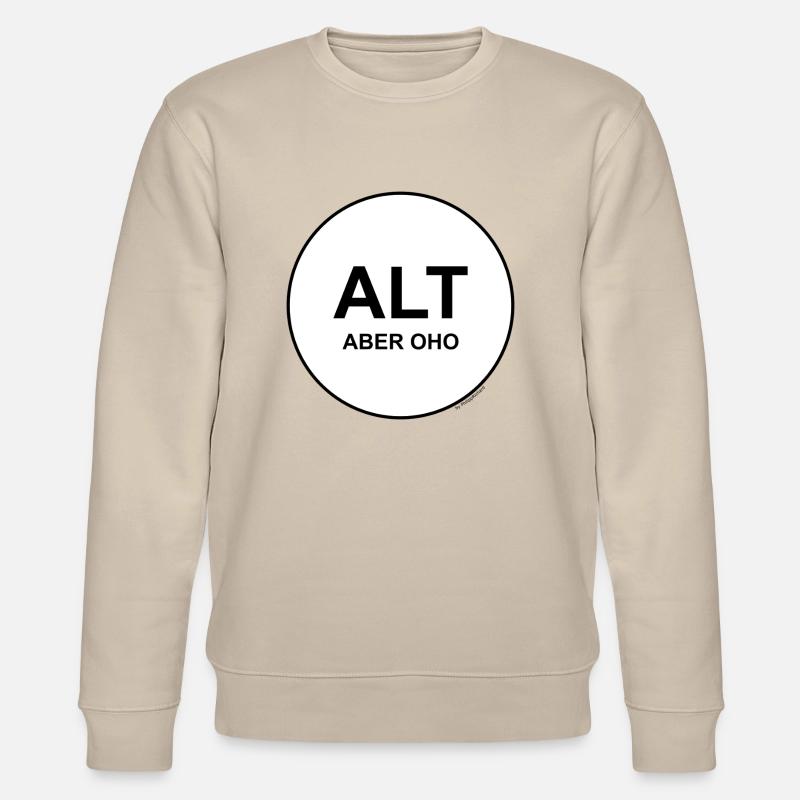 alt aber oho - Stanley/Stella Unisex Bio-Sweatshirt CHANGER  - Beige