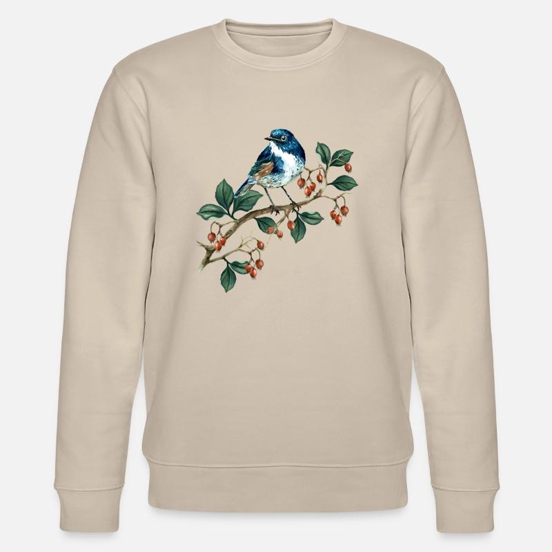 Bunter Vogel - Stanley/Stella Unisex Bio-Sweatshirt CHANGER  - Beige