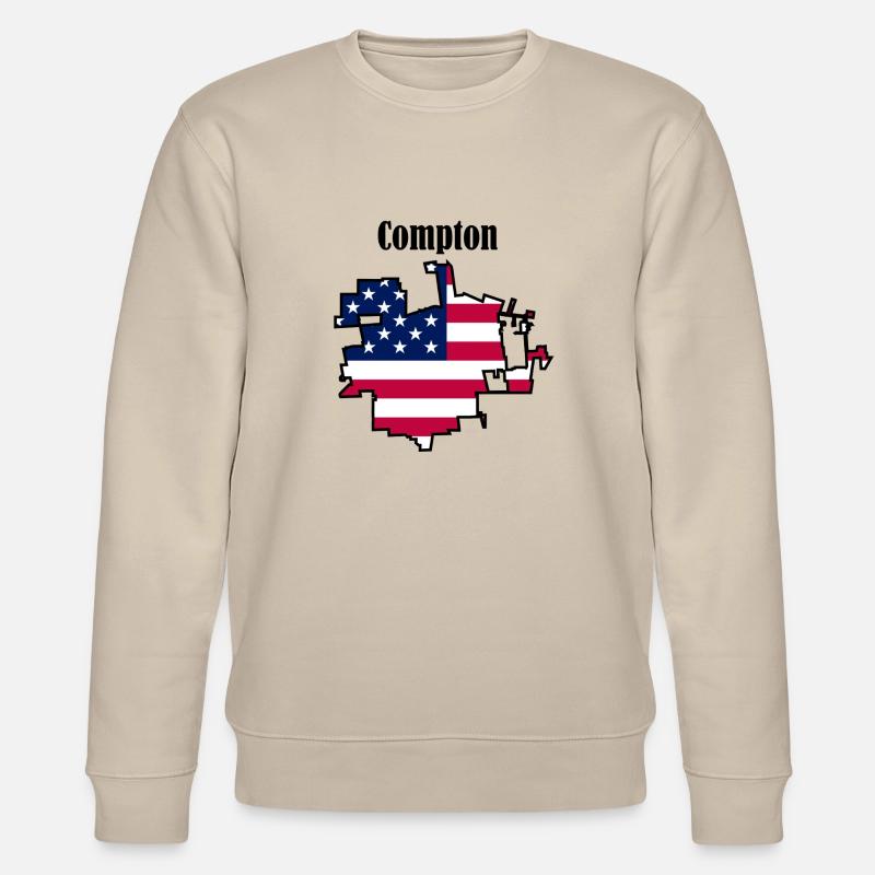 Compton, États-Unis - Sweat bio CHANGER Stanley/Stella Unisexe - beige