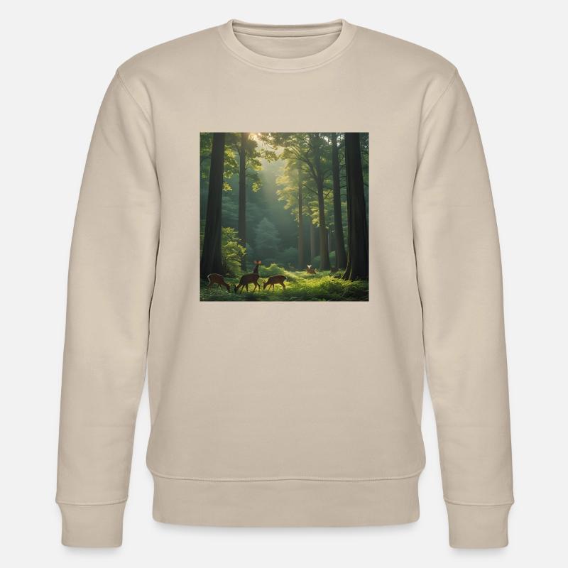Wald der Stile - Stanley/Stella Unisex Bio-Sweatshirt CHANGER  - Beige