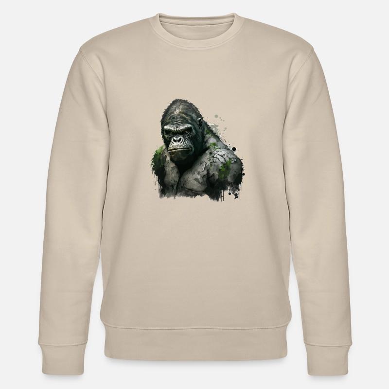 Urban Gorilla - Stanley/Stella Unisex Bio-Sweatshirt CHANGER  - Beige