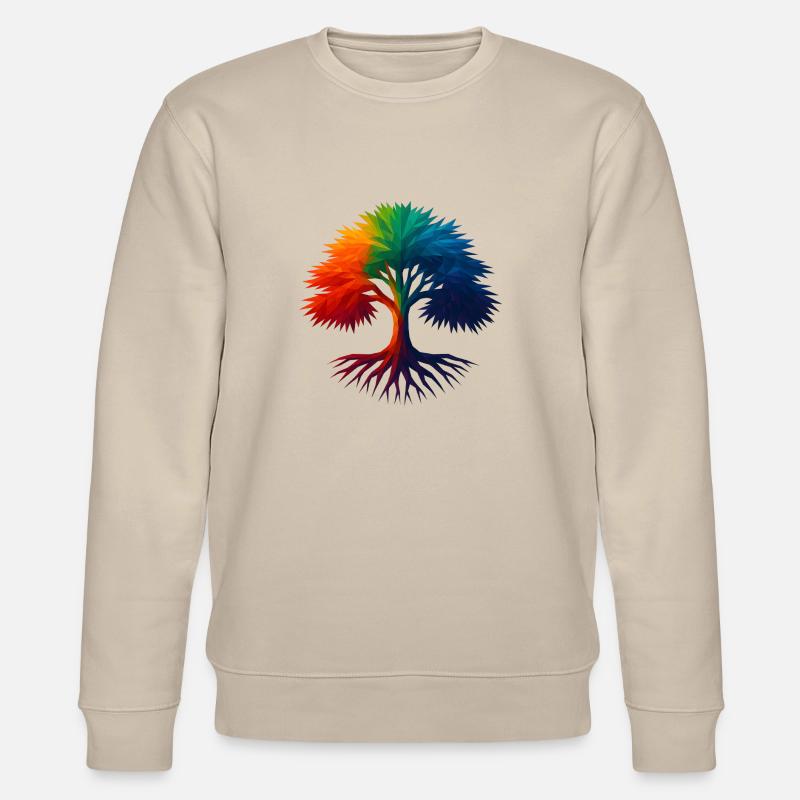 WPAP Stil - Eibe - Stanley/Stella Unisex Bio-Sweatshirt CHANGER  - Beige