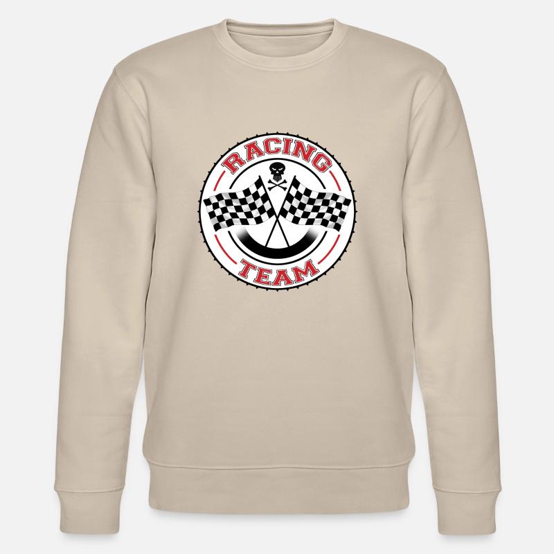 racing team - Stanley/Stella Unisex Bio-Sweatshirt CHANGER  - Beige
