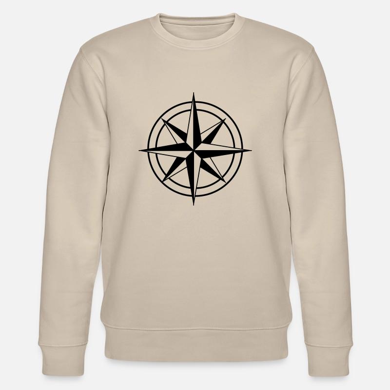 Kompass - Stanley/Stella Unisex Bio-Sweatshirt CHANGER  - Beige