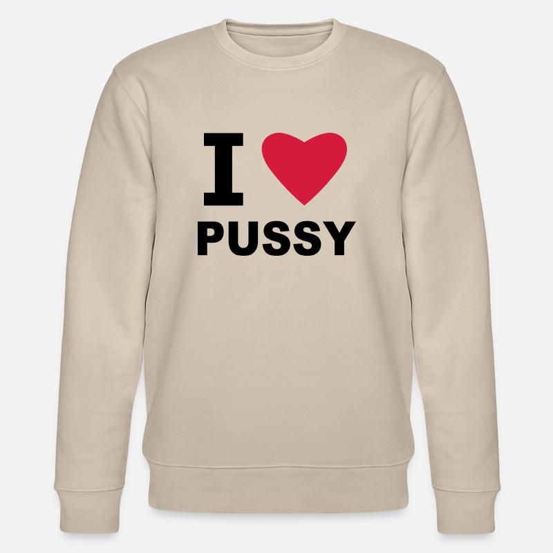 lieben ich - Stanley/Stella Unisex Bio-Sweatshirt CHANGER  - Beige