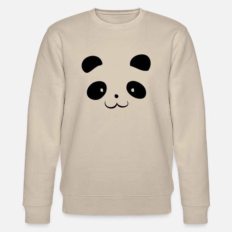 Panda Head - Sweat bio CHANGER Stanley/Stella Unisexe - beige