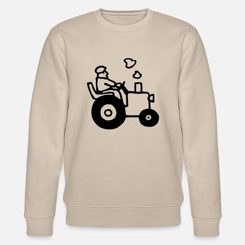 power_to_the_bauer_072011_c_1c - Stanley/Stella CHANGER Unisex Organic Sweatshirt - beige