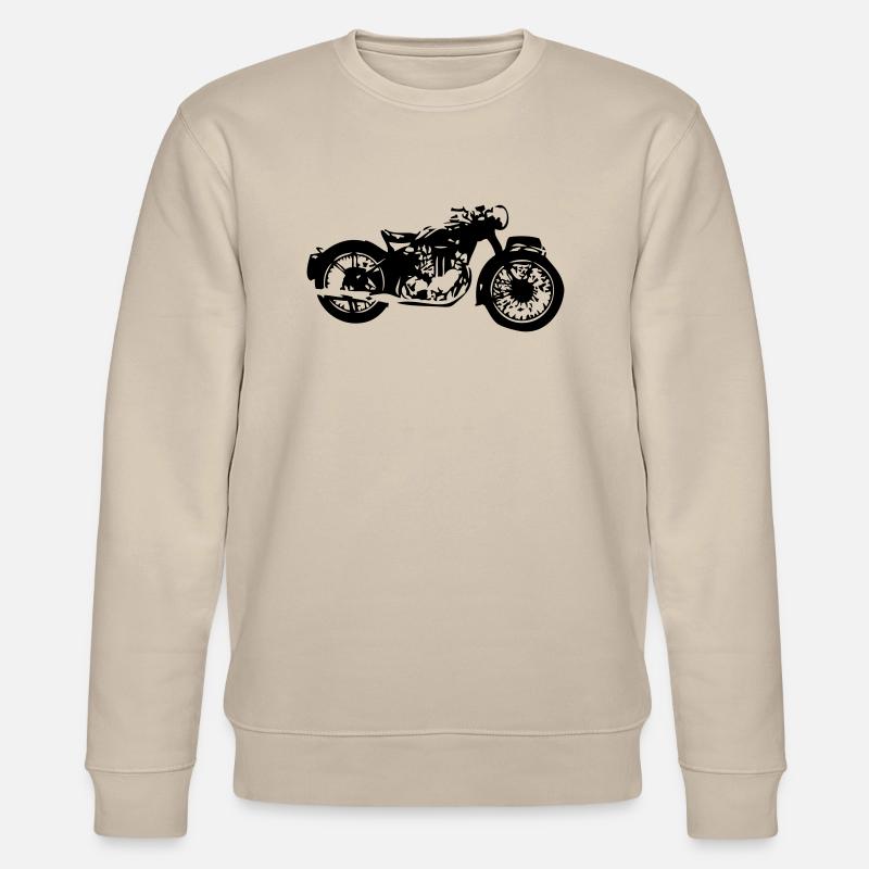 Alte moto2 - Stanley/Stella Unisex Bio-Sweatshirt CHANGER  - Beige