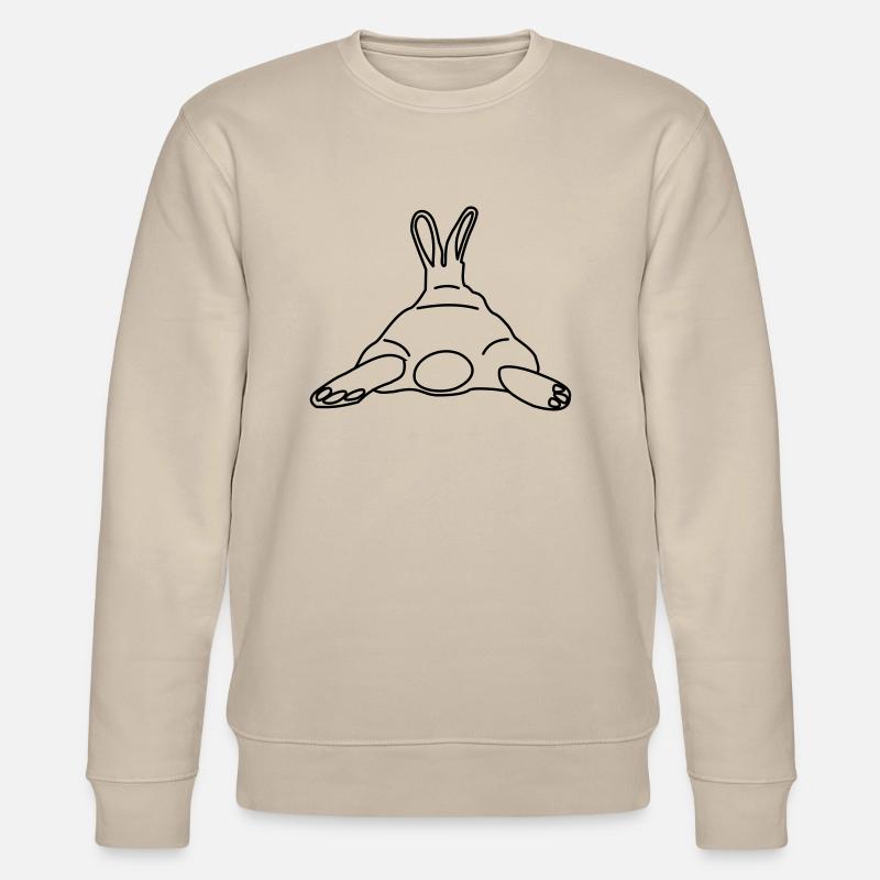 rabit - Stanley/Stella Unisex Bio-Sweatshirt CHANGER  - Beige