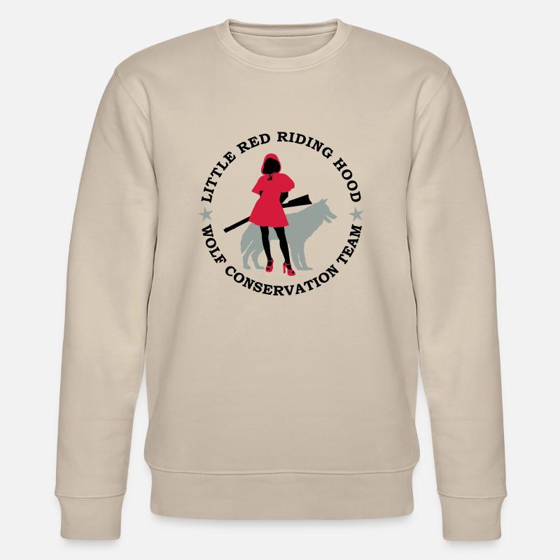 Wolf conservation team - Sweat bio CHANGER Stanley/Stella Unisexe - beige