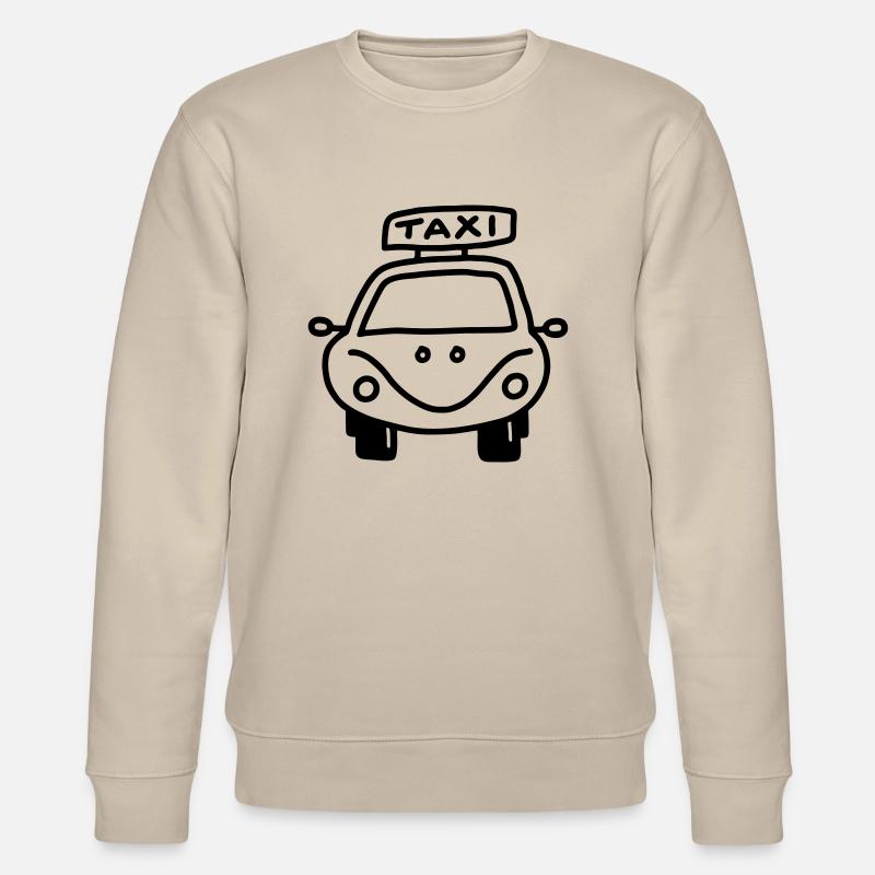 Taxi - Auto - Stanley/Stella Unisex Bio-Sweatshirt CHANGER  - Beige