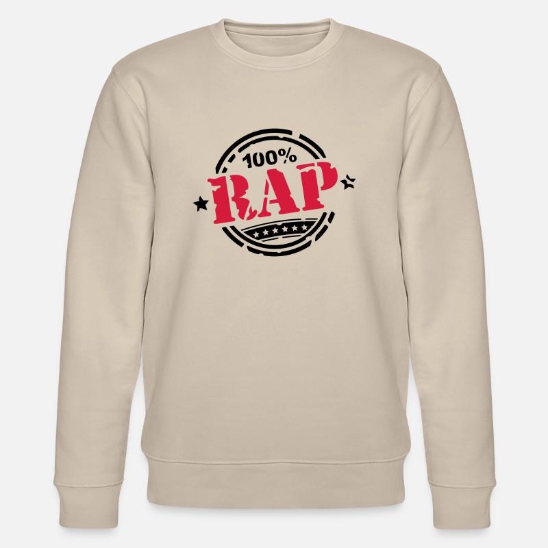 100_pro_rap_di2 - Sweat bio CHANGER Stanley/Stella Unisexe - beige