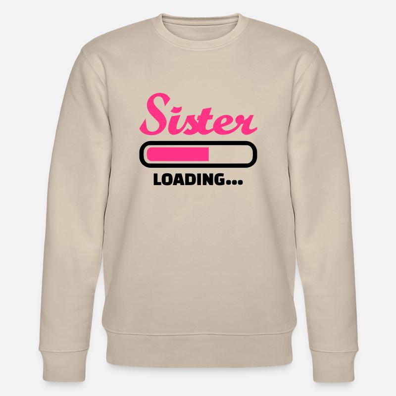 Schwester - Stanley/Stella Unisex Bio-Sweatshirt CHANGER  - Beige