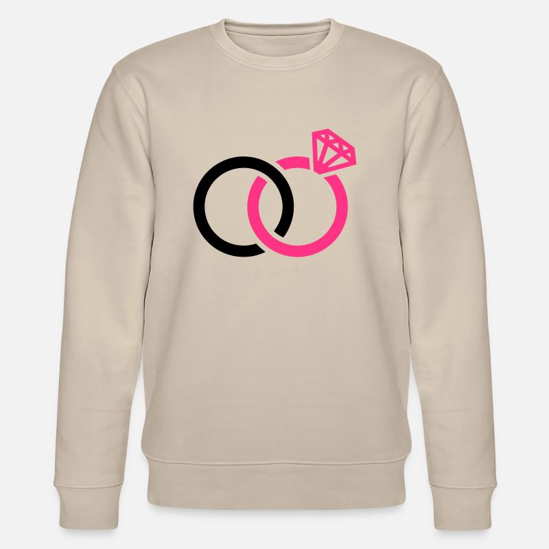 Ringe - Stanley/Stella Unisex Bio-Sweatshirt CHANGER  - Beige